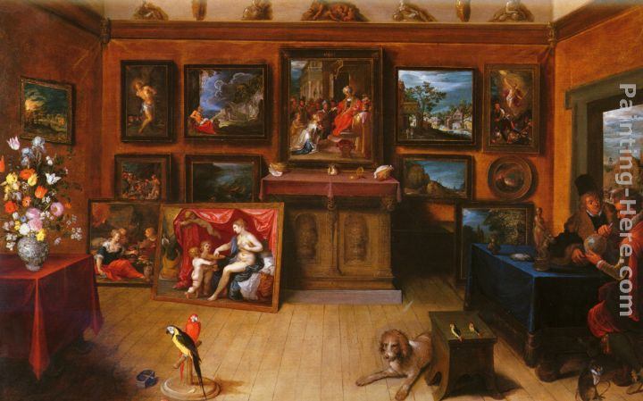Frans The Younger Francken Canvas Paintings